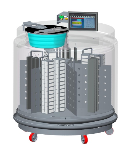 氣相液氮罐內(nei) 部結構圖